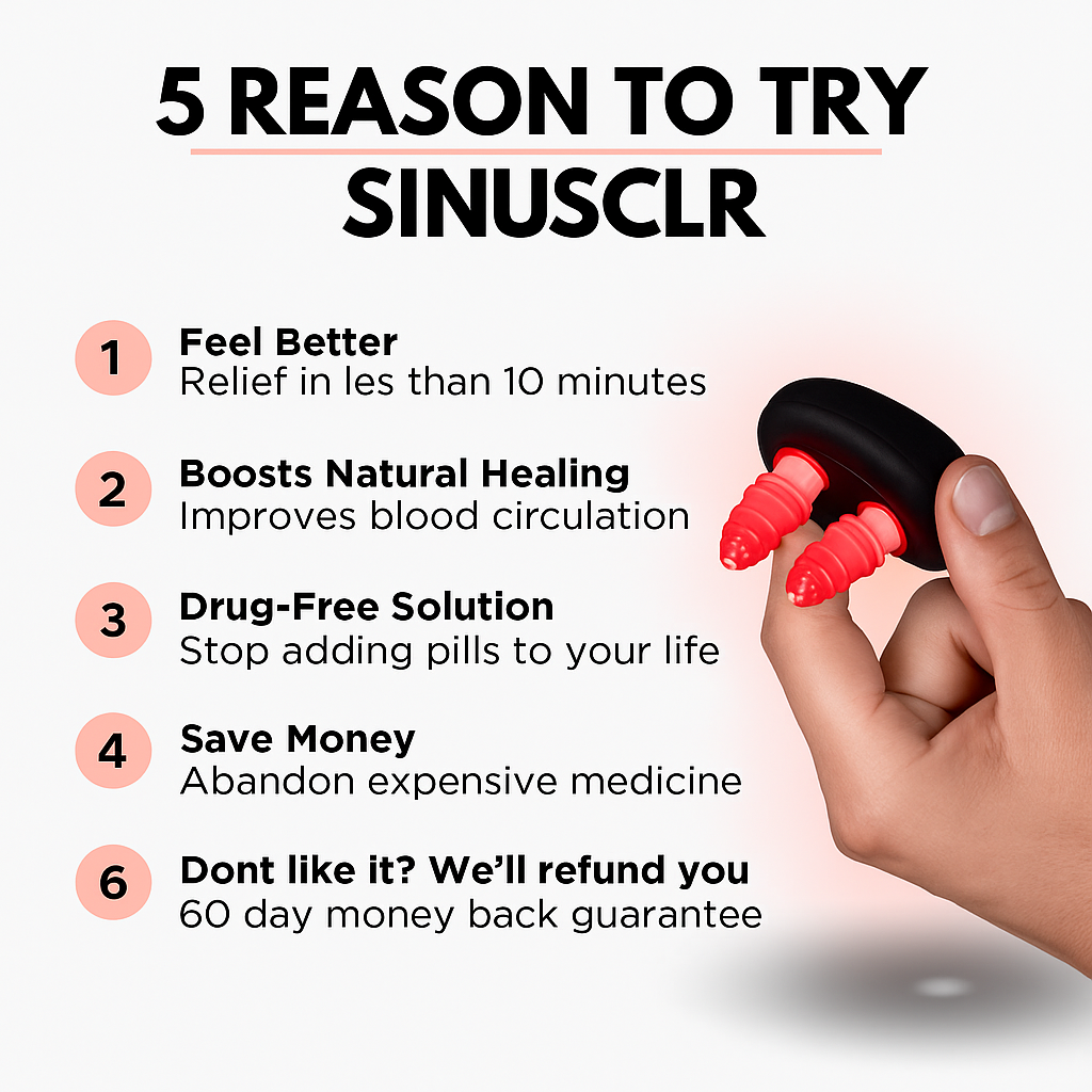 SinusClr® Nasal Therapy for Better Sleep